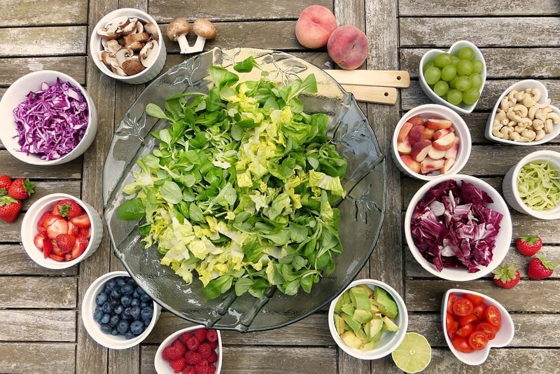 Chickpea Salad with Lemon Vinaigrette